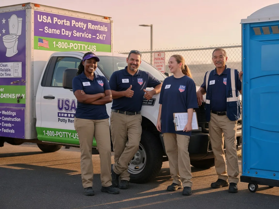 Porta Potty Rental company in York New Salem, PA